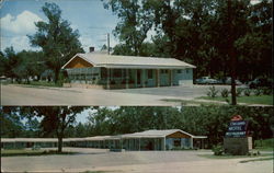Orchard Motel and Restaurant Postcard