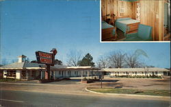 Ziggy's Motel Bamberg, SC Postcard Postcard