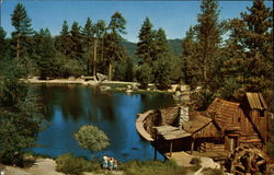 Cedar Lake - Rim O'World Highway Postcard