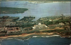 Air View of the Capitol Building Postcard