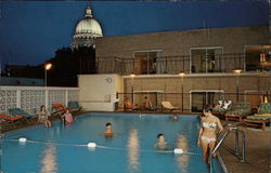 Park Motor Inn Postcard