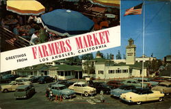 Farmers market Postcard