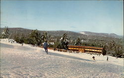 Pleasant Mountain Ski Area, Route 302 Postcard