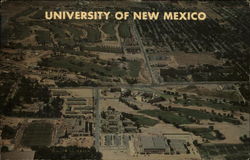 Aerial View of Univeristy Albuquerque, NM Postcard Postcard