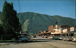 Looking South Jackson, WY Postcard Postcard