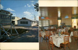Janes Restaurant Postcard