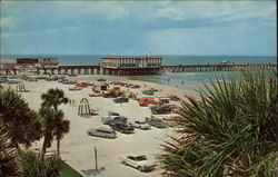 View Looking Northeast at Daytona Beach Postcard