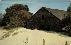 Original Old Farm Barn Postcard