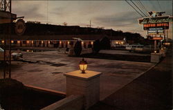 La Hacienda Motor Hotel & Restaurant Postcard