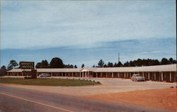 Brady's Motel Moultrie, GA Postcard Postcard