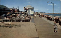 General Panorama Hampton Beach, NH Postcard Postcard