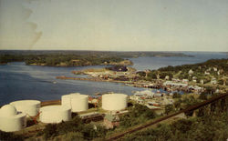 View From the Forestry Fire Tower Overlooking the Harbour and Sound Parry Sound, ON Canada Ontario Postcard Postcard