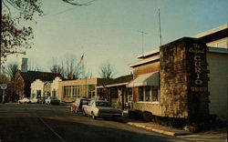 A View of Main Street Nashville, IN Postcard Postcard