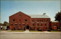 Sullivan Christian Church Indiana Postcard Postcard