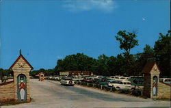 Entrance to Santa Claus Land Postcard