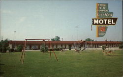 City View Motel Postcard