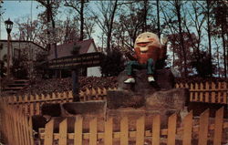 Humpty Dumpty in Santa Claus Land Postcard