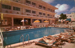 The Olympia Motel Miami Beach, FL Postcard Postcard