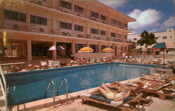 The Olympia Motel Postcard