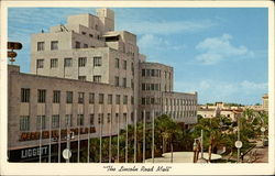 "The Lincoln Road Mall" Miami Beach, FL Postcard Postcard