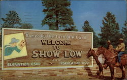 Welcome to Show Low Postcard