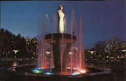 Christmas at LaSalette Shrine Attleboro, MA Postcard Postcard