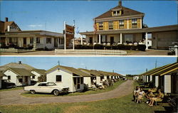 Young's Motel and Cabins Hampton Beach, NH Postcard Postcard