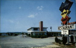Tourinns Motor Court and Restraunt Postcard