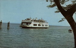 M.V. Champlain Ferries Postcard Postcard