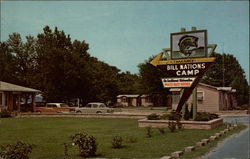 Bill Nations Camp Hornbeak, TN Postcard Postcard