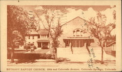 Bethany Baptist Church Postcard
