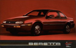 Chevy Beretta Cars Postcard Postcard