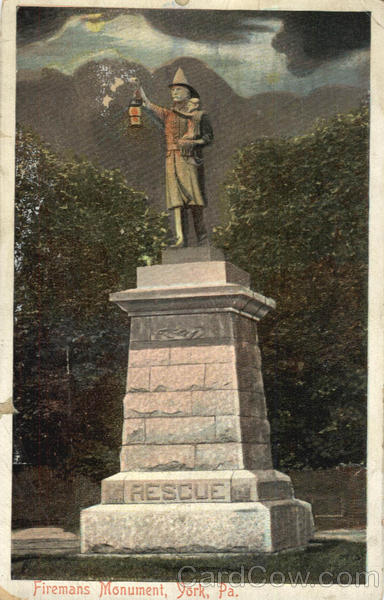Firemans Monument York Pennsylvania