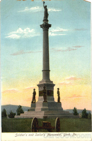 Soldier's and Sailor's Monument York Pennsylvania
