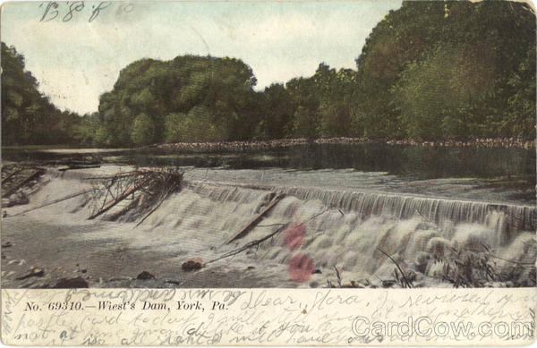 Wiest's Dam York Pennsylvania