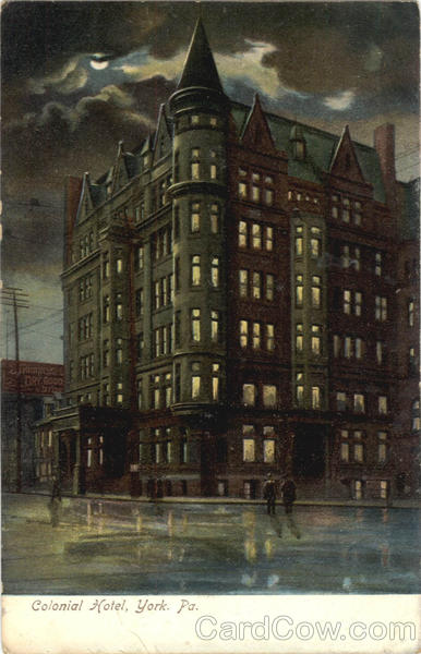 Colonial Hotel York Pennsylvania