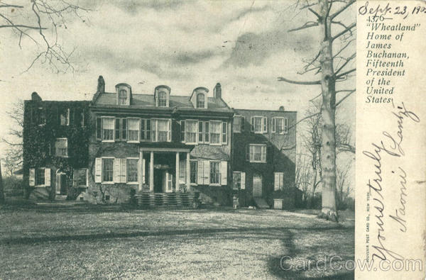 Wheatland Home of James Buchanan Lancaster Pennsylvania