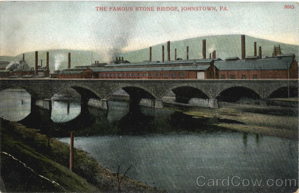 The Famous Stone Bridge Johnstown Pennsylvania