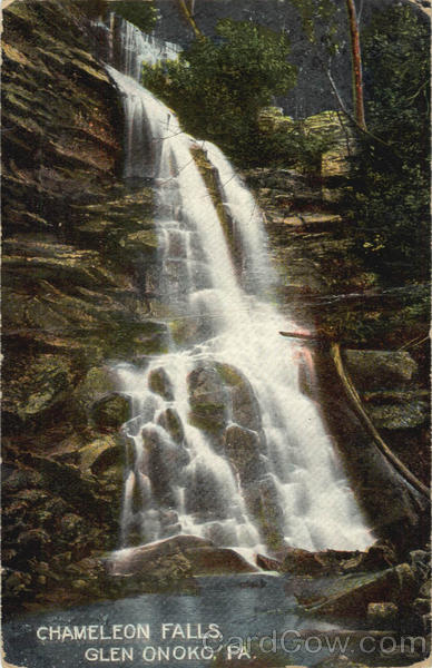 Chameleon Falls, Olen Glen Onoko Pennsylvania