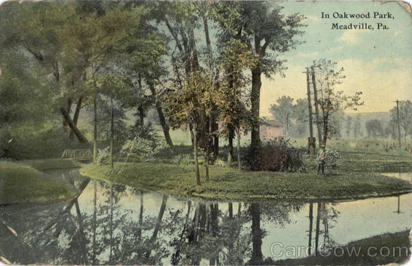 In Oakwood Park Meadville Pennsylvania