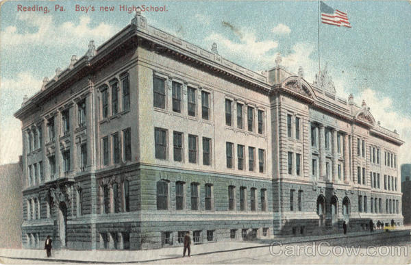 Boy's new High School Reading Pennsylvania