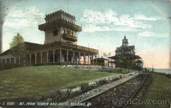 Mt. Penn Tower and Hotel Reading Pennsylvania