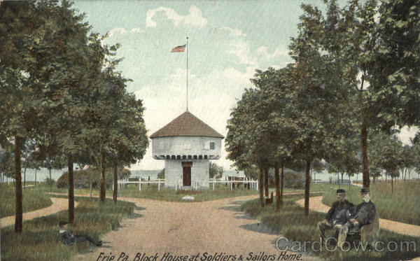Block House at Soldiers & Sailors Home Erie Pennsylvania