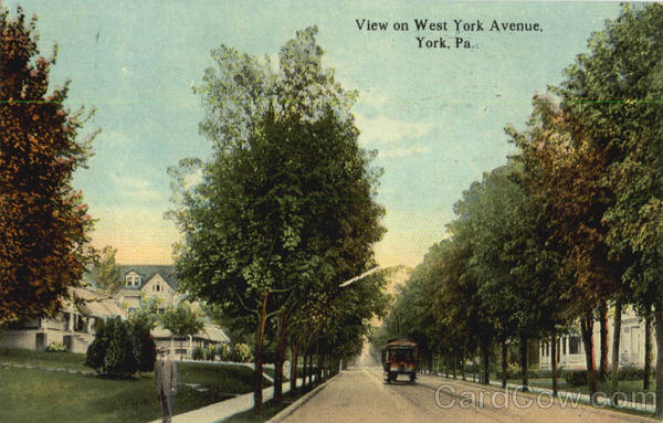 View on West York Avenue Pennsylvania