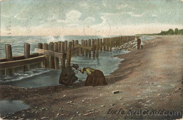 Beach at Waldimeer Erie Pennsylvania