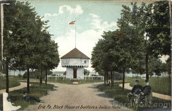 Block House at Soldiers & Sailors Home Erie Pennsylvania