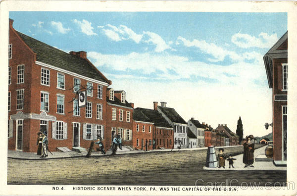Historic Scenes York Pennsylvania