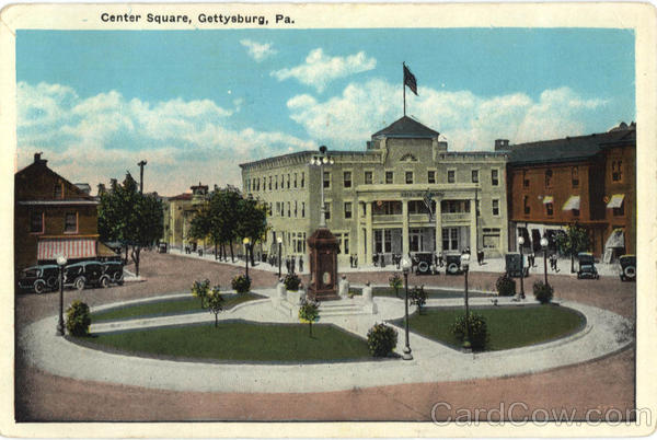 Center Square Gettysburg Pennsylvania