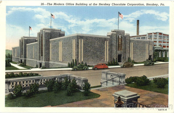 The Modern Office Building of the Hershey Chocolate Corporation Pennsylvania