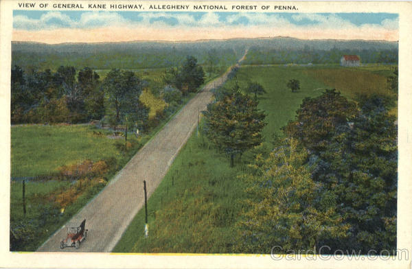 View of General Kane Highway Scenic Pennsylvania